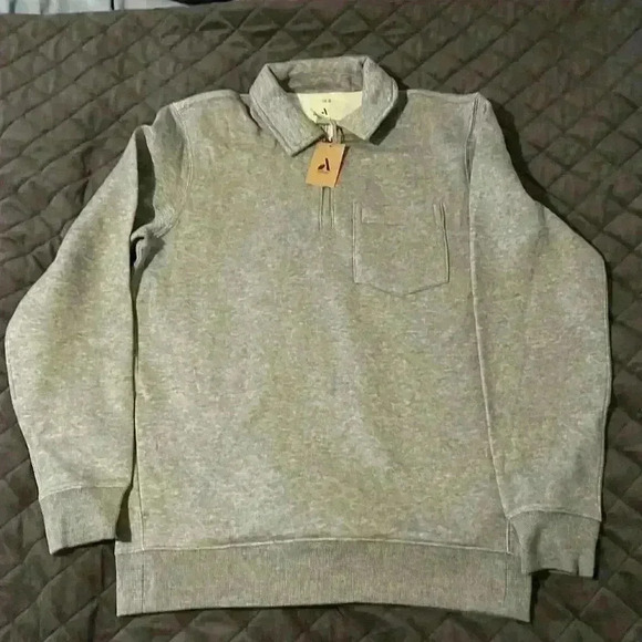 Amazon Aware Men's Fleece Half Zip Sweatshirt - Picture 1 of 6